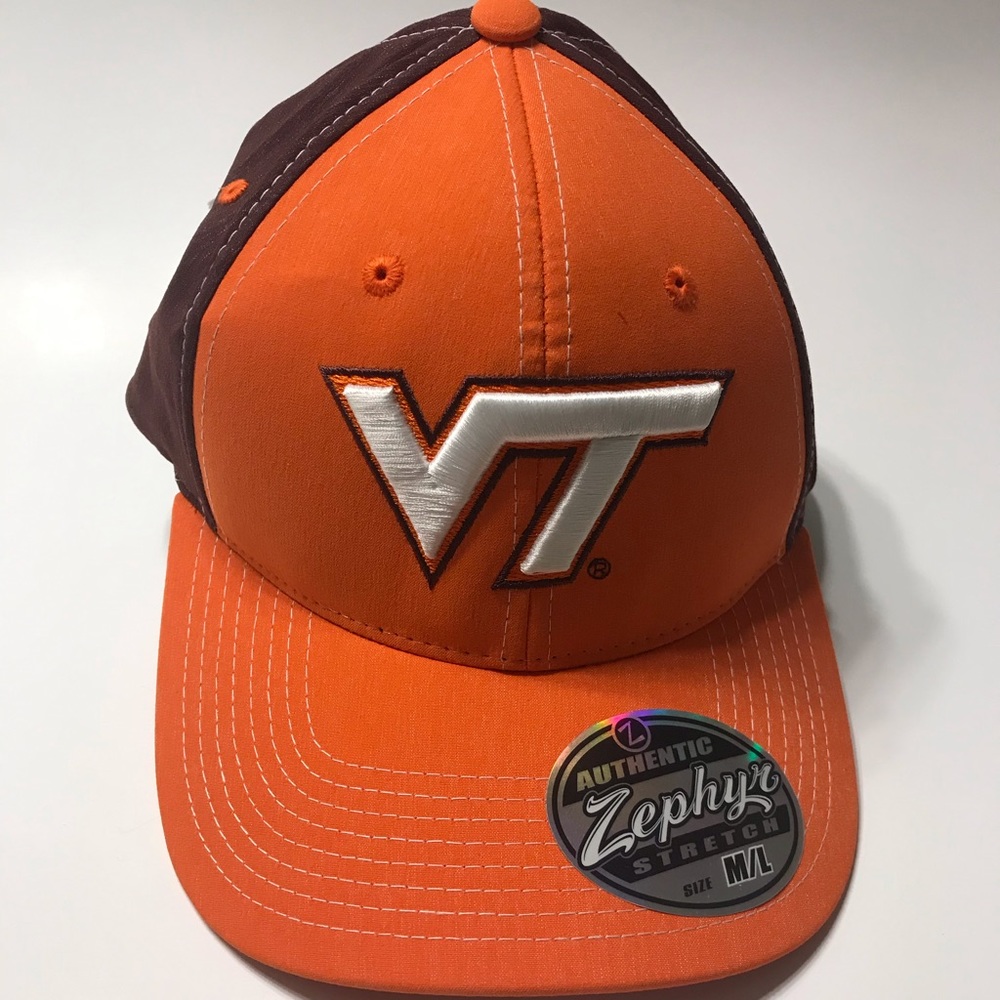 Virginia Tech NCAA Authentic Fitted Cap